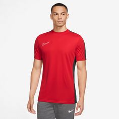Rückansicht von Nike Academy23 Funktionsshirt Herren university red-black-white