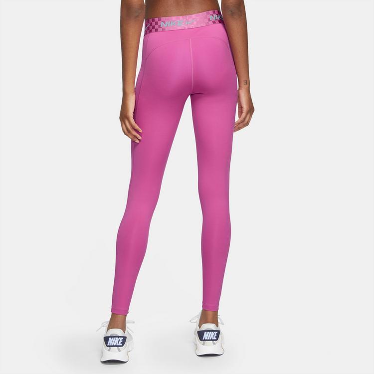 Nike Nike PRO DRI-FIT Tights Damen - active fuchsia-ocean bliss - 1 | SportScheck