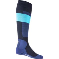 Rückansicht von CEP Ski Compression Skisocken Herren blue