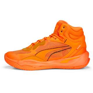PUMA Playmaker Pro Basketballschuhe Herren ultra orange-clementine