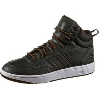 adidas Hoops 3.0 WTR Sneaker Herren shadow green-iron metallic-core black