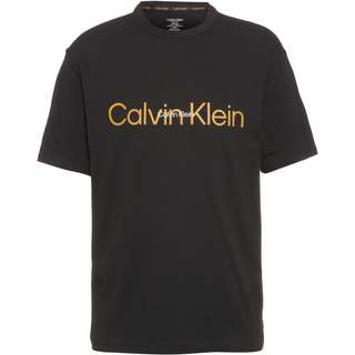 Calvin Klein T-Shirt Damen black w. old gold logo