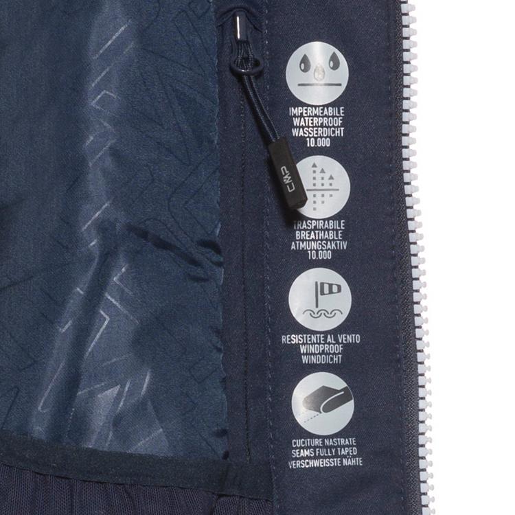 CMP CMP WOMAN JACKET ZIP HOOD Skijacke Damen - black blue - 2 | SportScheck