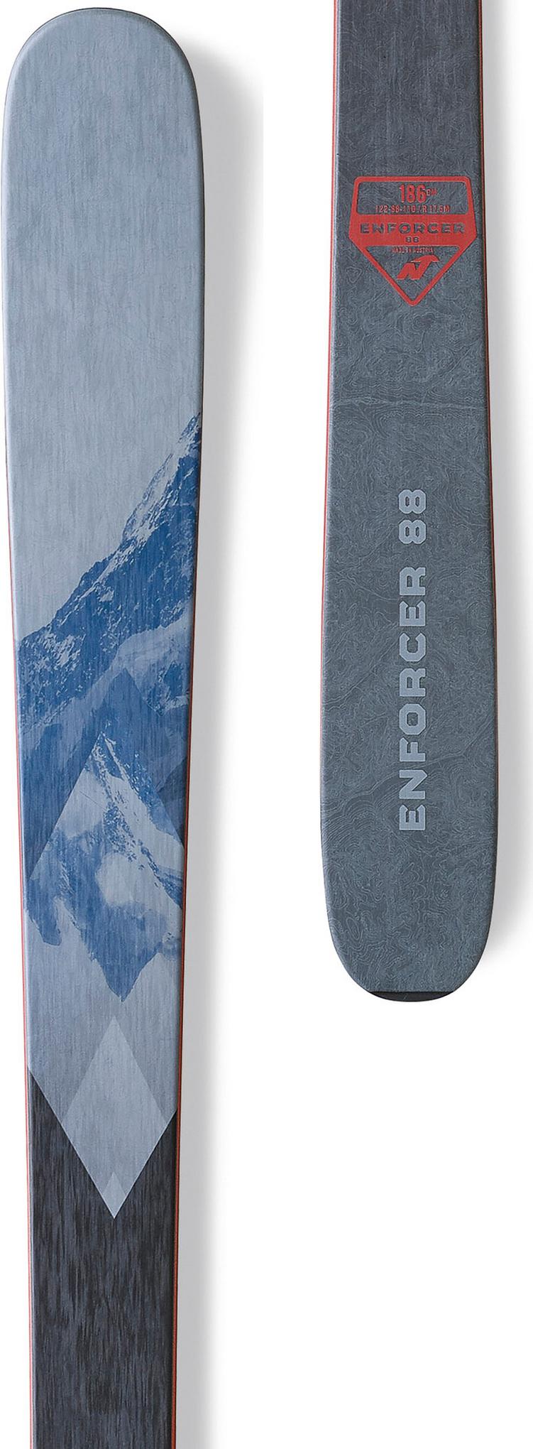 Nordica Nordica ENFORCER 88 FLAT 22/23 Freeride Ski - silver-blue - 0 | SportScheck