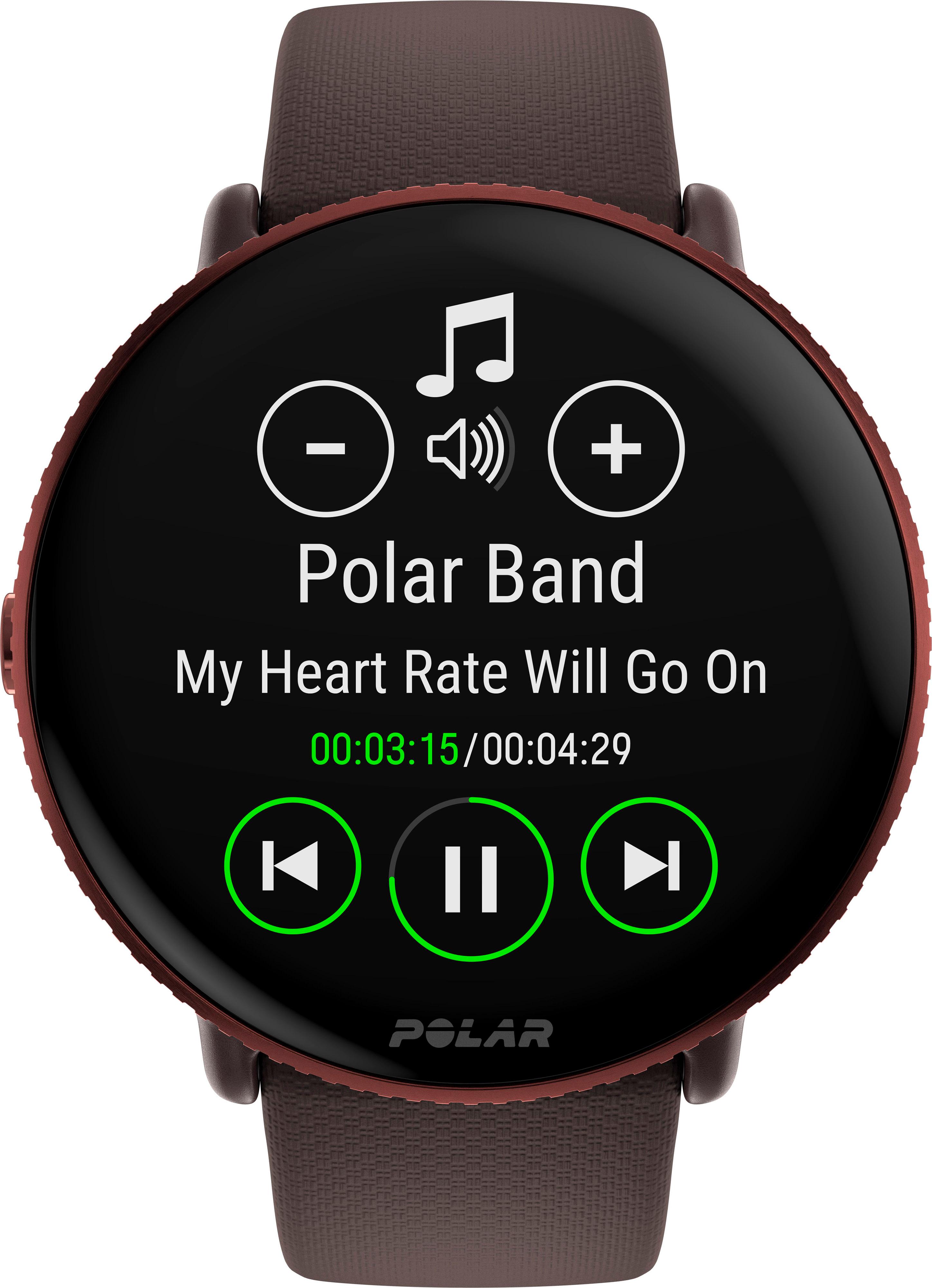 KARYOU Armband Für Polar Ignite 3 Armband Nylon Geflochtenes Uhrenarmband Ersatz Sport Einstellbares Mit Polar Ignite 3 Armbänder Verstellbares Mit Polar Ignite 3 Armband (L,Polar Ignite 3