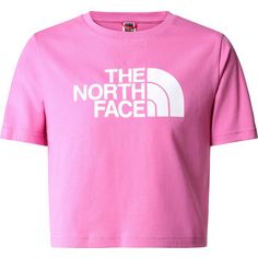 The North Face CROP EASY T-Shirt Kinder super pink
