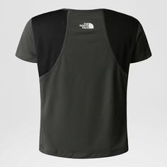 Rückansicht von The North Face Funktionsshirt Damen asphalt grey-black