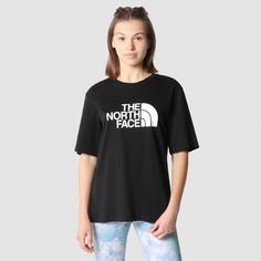 Rückansicht von The North Face Easy T-Shirt Damen tnf black