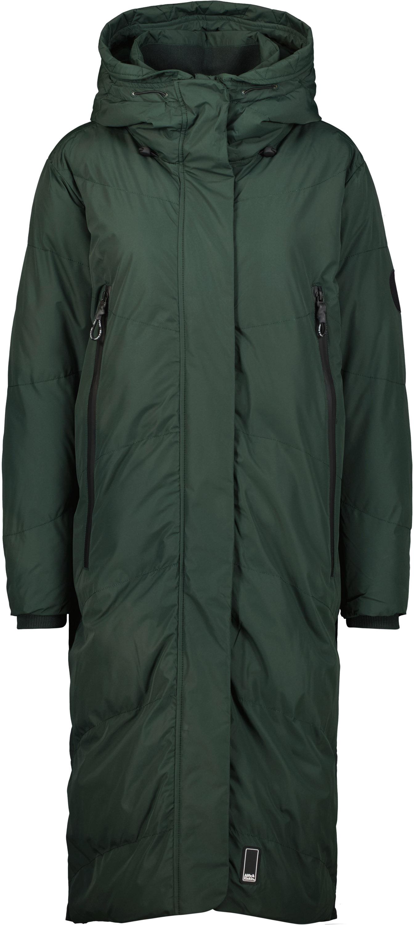 ALIFE AND KICKIN Juna Steppmantel Damen dark forest