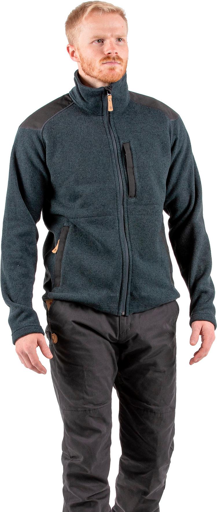 FJ&Auml;LLR&Auml;VEN FJ&Auml;LLR&Auml;VEN Buck Fleecejacke Herren - graphite - 0 | SportScheck