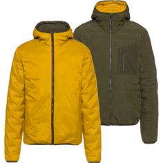 The Mountain Studio D-3 LW Funktionsjacke forest green-nugget gold
