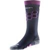 Salomon ALL MOUNTAIN 2 Socken Damen - anthracite-veryberry-veryberry-anthracite
