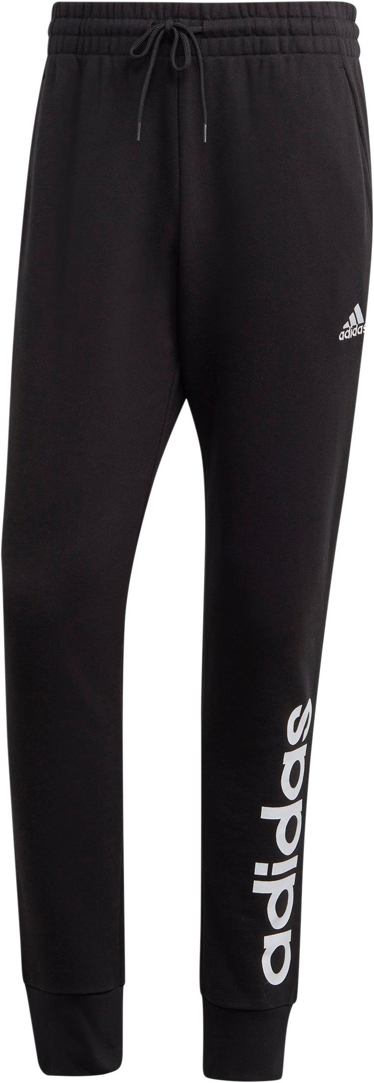 adidas adidas ESSENTIALS FRENCH TERRY LOGO Trainingshose Herren - black - 0 | SportScheck