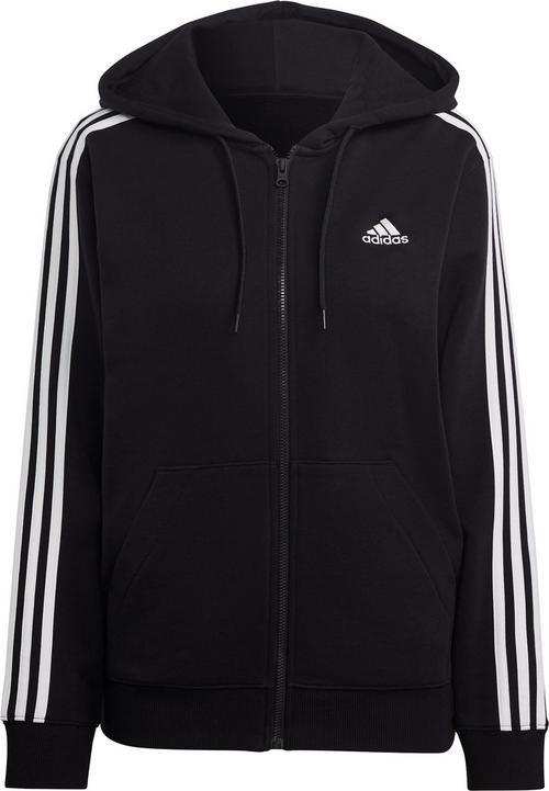 adidas ESSENTIALS 3-STREIFEN FRENCH TERRY Kapuzenjacke Damen