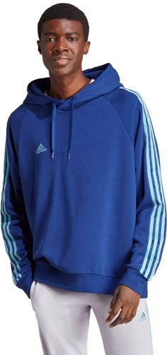 Rückansicht von adidas Tiro Hoodie Herren victory blue