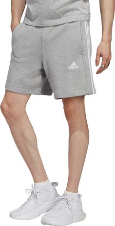 Rückansicht von adidas Funktionsshorts Herren medium grey heather