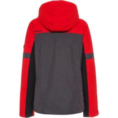Rückansicht von Ziener Peuta Skijacke Damen ombre stru-hot red