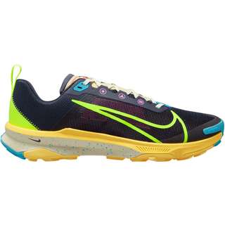 Nike React Terra Kiger 9 Trailrunning Schuhe Herren obsidian-volt-citron pulse-baltic blue