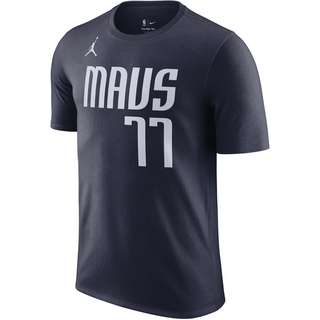 Nike Luka Doncic Dallas Mavericks T-Shirt Herren college navy