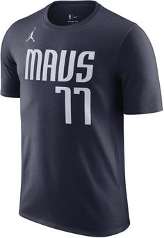 Nike Luka Doncic Dallas Mavericks T-Shirt Herren college navy