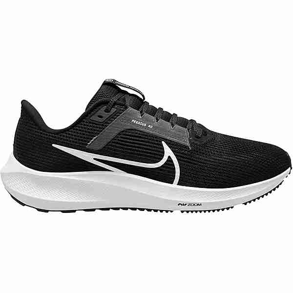 Nike AIR ZOOM PEGASUS 40 Laufschuhe Herren black-white-iron grey