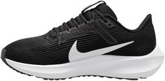 Rückansicht von Nike AIR ZOOM PEGASUS 40 Laufschuhe Damen black-white-anthracite