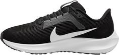 Rückansicht von Nike AIR ZOOM PEGASUS 40 Laufschuhe Herren black-white-iron grey