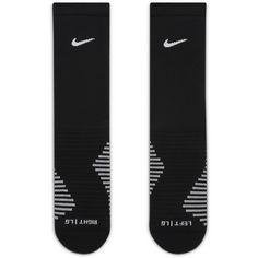 Rückansicht von Nike Strike Stutzen black-white