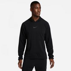 Rückansicht von Nike Pro Hoodie Herren black-iron grey