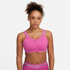 Rückansicht von Nike ALPHA Sport-BH Damen active fuchsia-active fuchsia-black