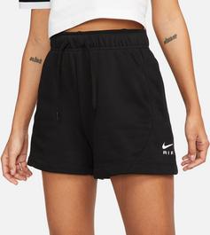 Rückansicht von Nike NSW Air Sweatshorts Damen black-black-white