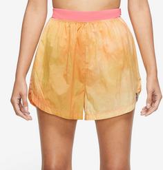 Rückansicht von Nike TRAIL Funktionsshorts Damen coral chalk-sea coral-sea coral