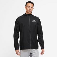 Rückansicht von Nike Aireez Laufjacke Herren black-dk smoke grey-white