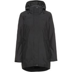 Rückansicht von VAUDE Idris 3in1 III Doppeljacke Damen phantom black