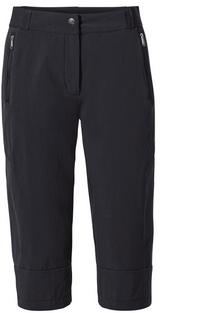 VAUDE Farley Stretch Capri III Caprihose Damen - black