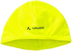 Rückansicht von VAUDE Bike Warm Helmmütze neon yellow