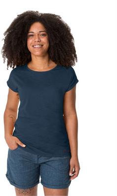 Rückansicht von VAUDE Moja IV T-Shirt Damen dark sea