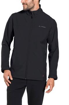 Rückansicht von VAUDE Hurricane IV Softshelljacke Herren black