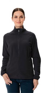 Rückansicht von VAUDE Rosemoor II Fleecejacke Damen black