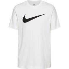 Nike NSW SWOOSH T-Shirt Herren white-black