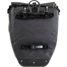 Rückansicht von Büchel Gepäckträgertasche wasserd. 25L Fahrradtasche schwarz