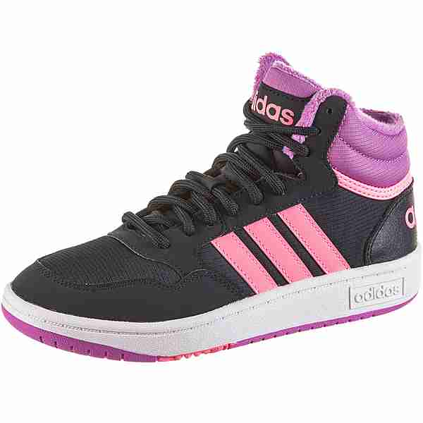 adidas HOOPS MID 3.0 K Sneaker Kinder legend ink-beam pink-pulse lilac