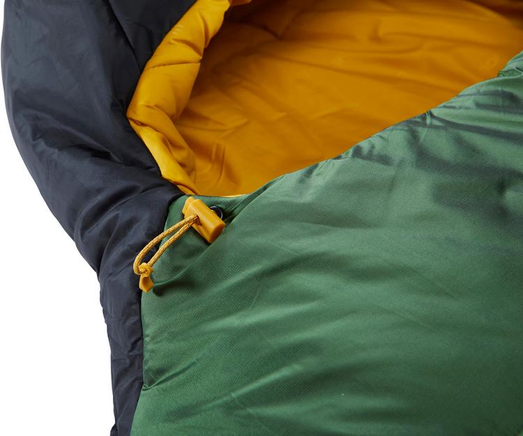 Nordisk Nordisk Gormsson +4&deg; Curve Kunstfaserschlafsack - artichoke green-mustard yellow-black - 3 | SportScheck