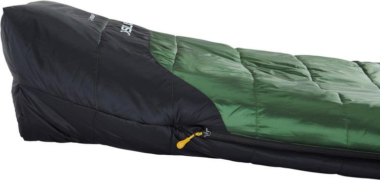Nordisk Nordisk Gormsson +4&deg; Curve Kunstfaserschlafsack - artichoke green-mustard yellow-black - 6 | SportScheck