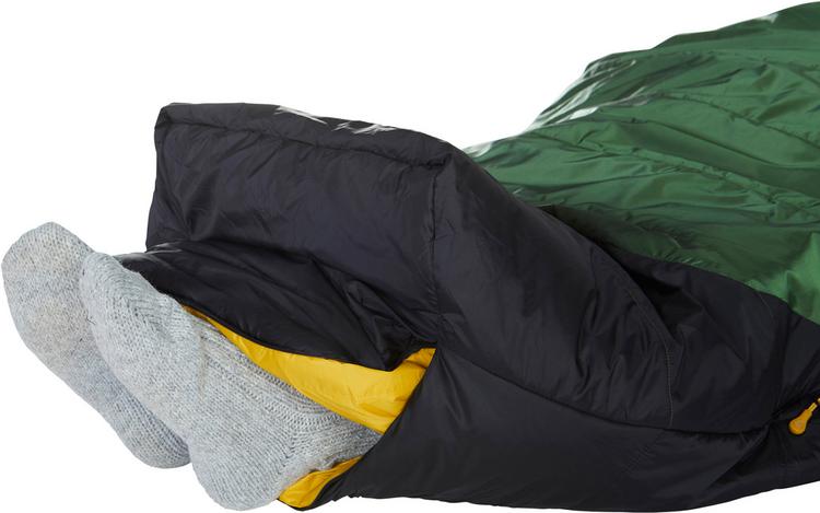 Nordisk Nordisk Gormsson +4&deg; Curve Kunstfaserschlafsack - artichoke green-mustard yellow-black - 7 | SportScheck