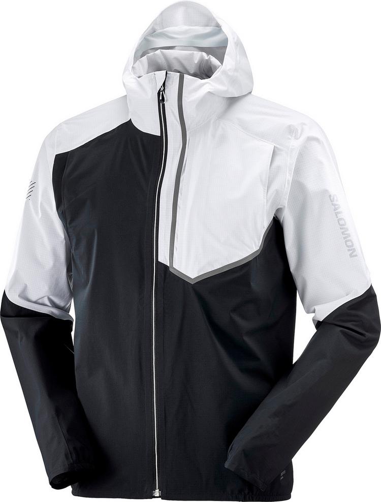 Salomon Salomon BONATTI Laufjacke Herren - deep black-white - 0 | SportScheck