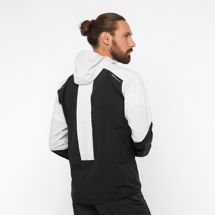 Salomon Salomon BONATTI Laufjacke Herren - deep black-white - 1 | SportScheck