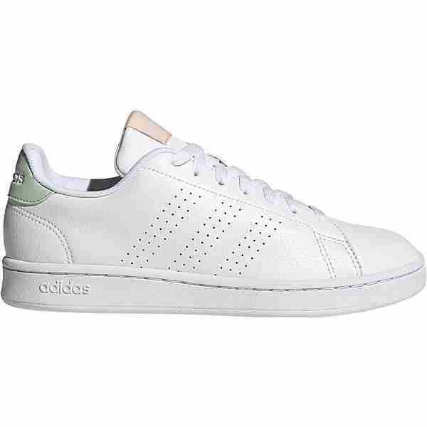 adidas Advantage Sneaker Damen ftwr white-ftwr white-linen green