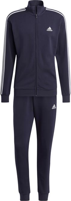 adidas BASIC 3-STREIFEN FRENCH TERRY Herren legend ink