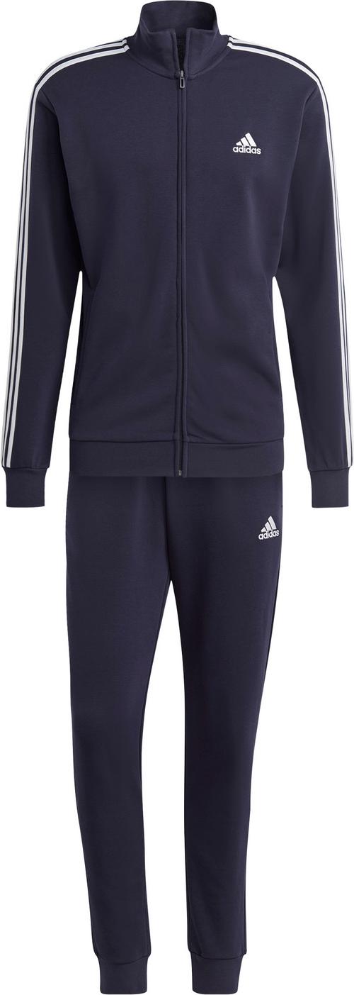 adidas BASIC 3-STREIFEN FRENCH TERRY Trainingsanzug Herren